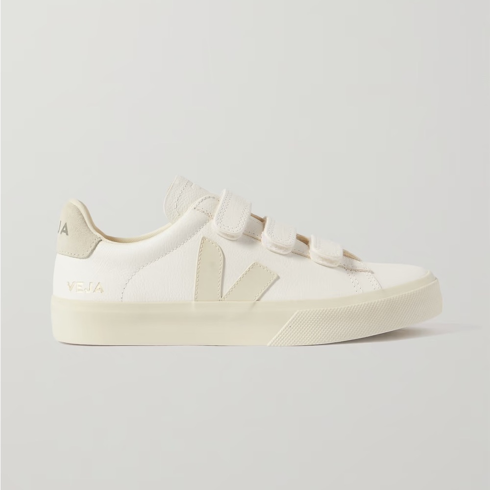 Veja V-lock leather white sneakers